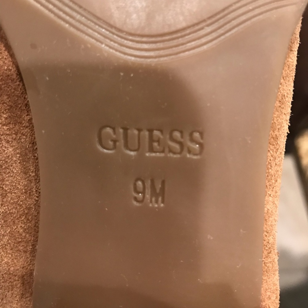 Taupe Guess Ankle Boots - Picture 4 of 4